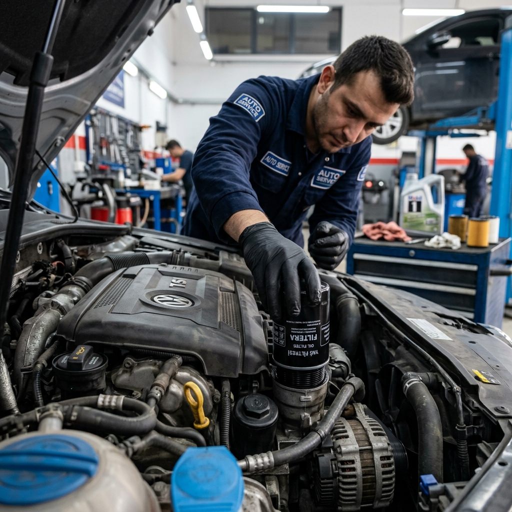 Yağ Filtresi Değişimi Motor Koruma Servisi